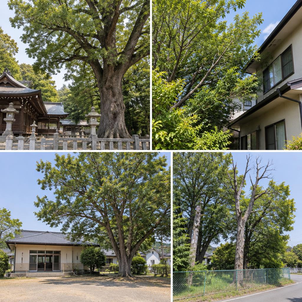 神社から住宅、自治会まで。西条市・今治市の伐採相談に対応