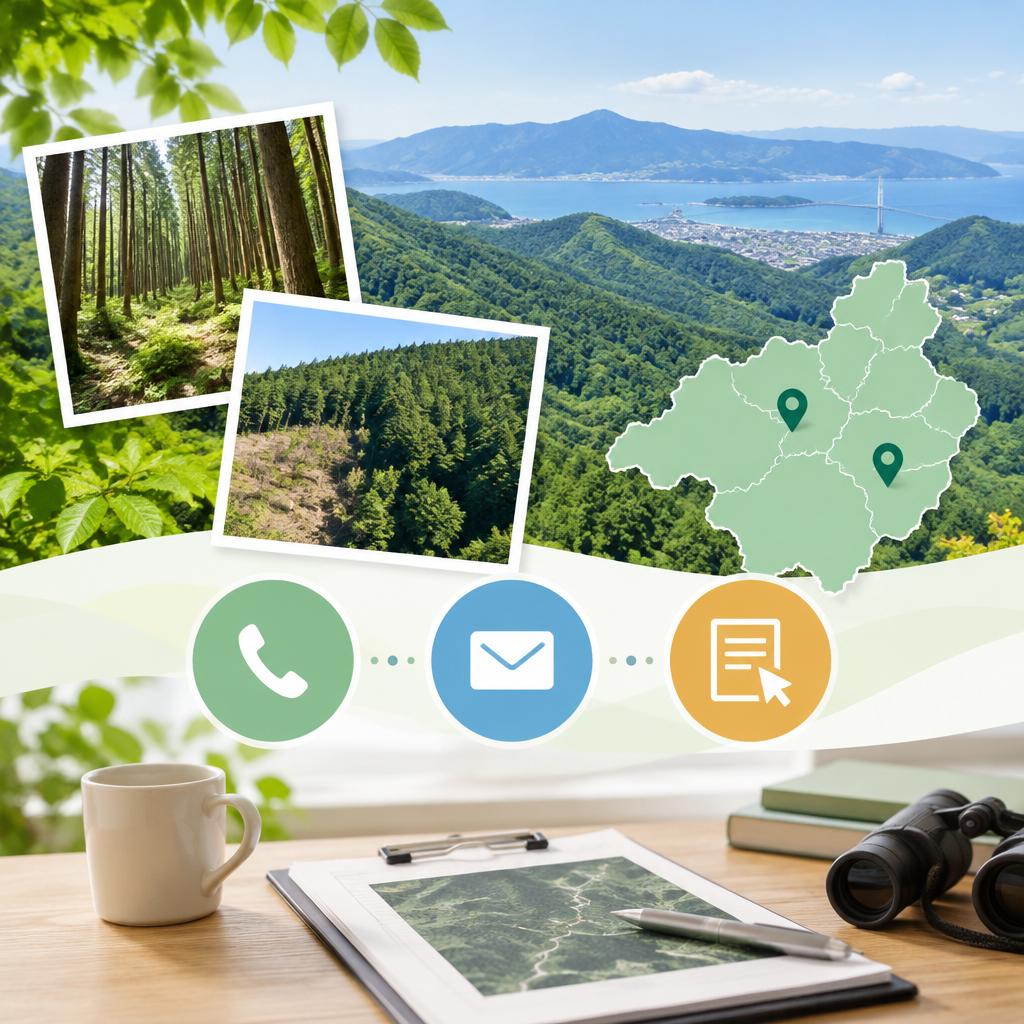 まずは山林のことをお聞かせください。創出の可能性を一緒に確認