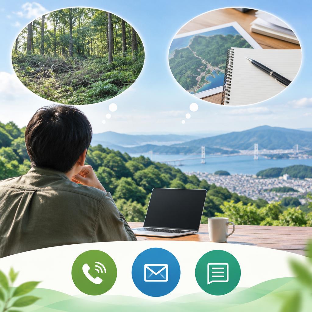 まずは山林のことをお聞かせください。創出の可能性を一緒に確認