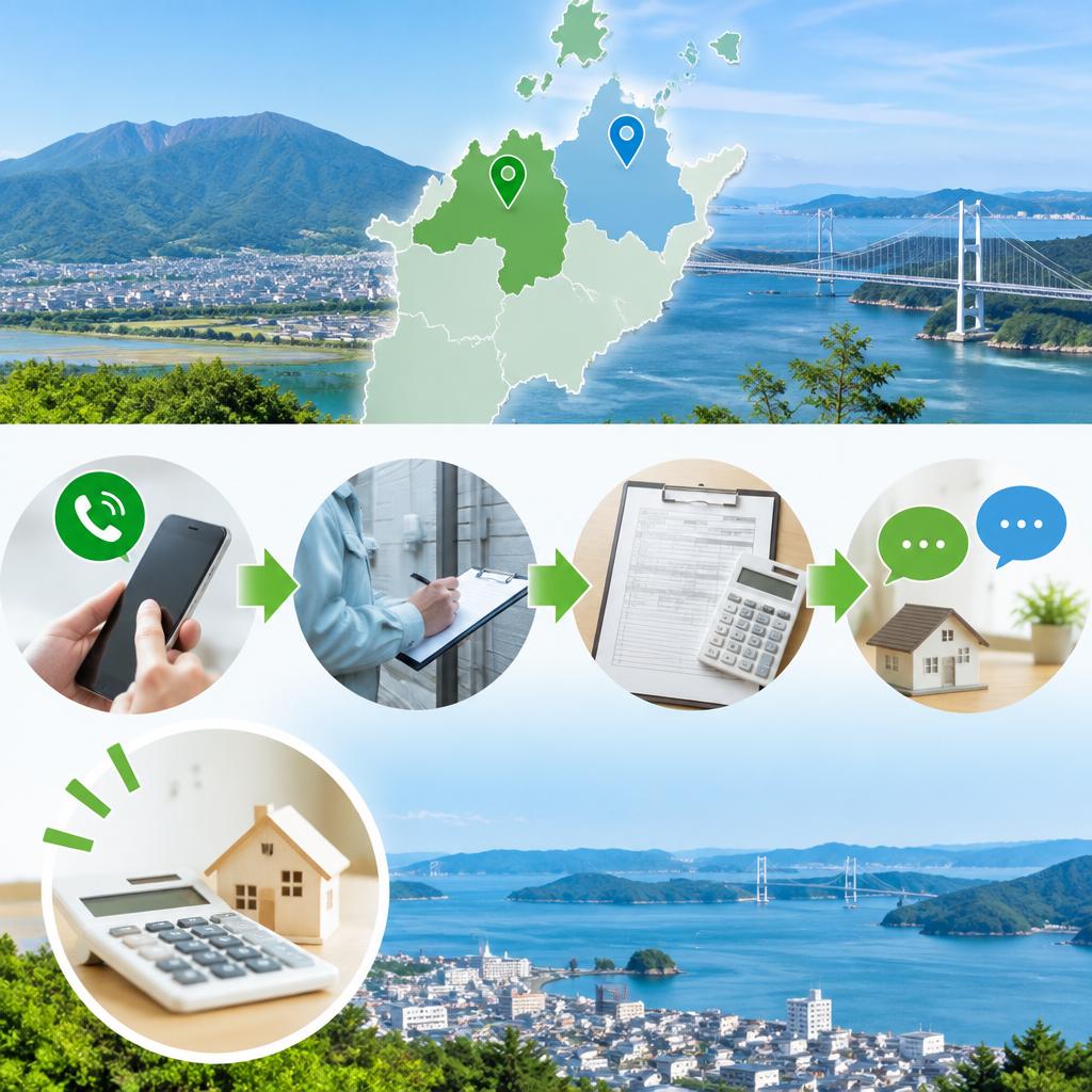 西条市・今治市で対応。まずは無料見積もりから