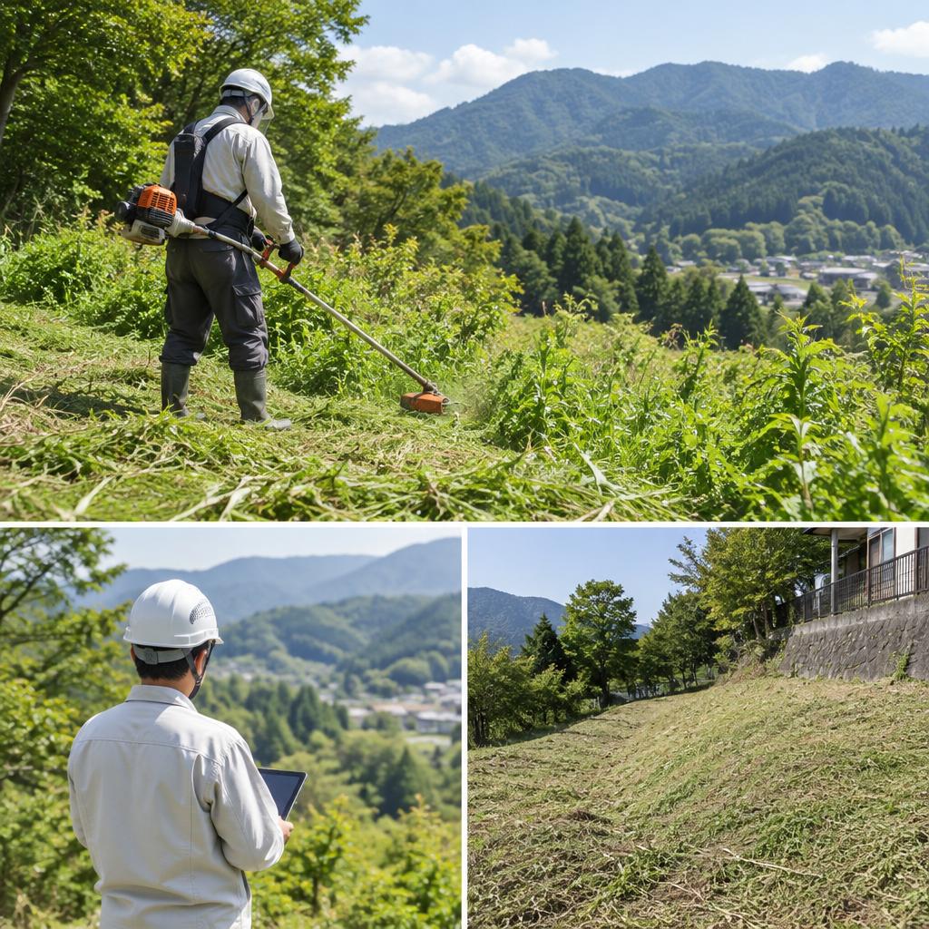 林業の現場力を活かし、西条市・今治市の土地を管理